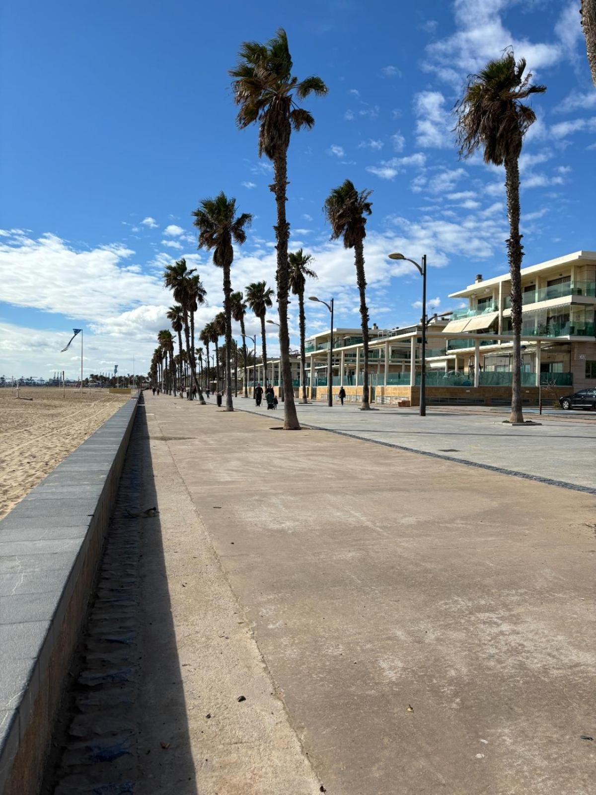 Apartamento Primera Linea De Playa Patacona Valencia Buitenkant foto