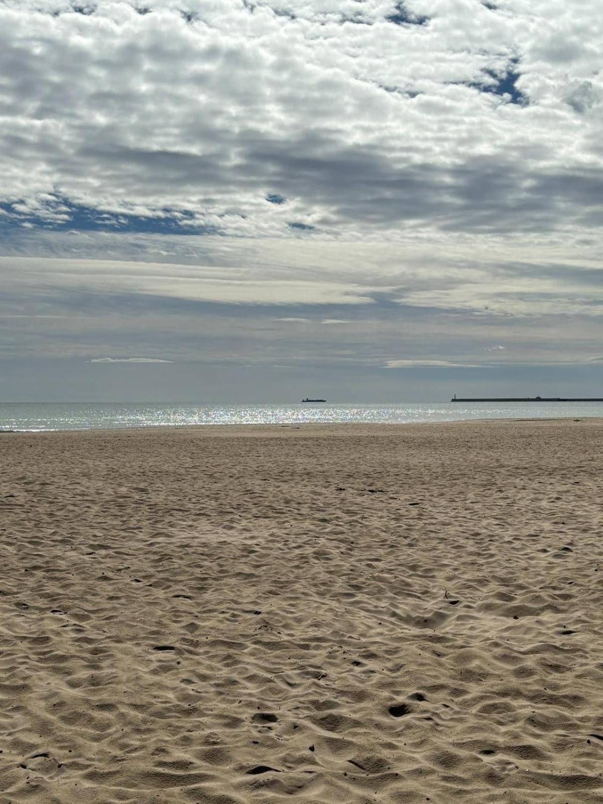 Apartamento Primera Linea De Playa Patacona Valencia Buitenkant foto